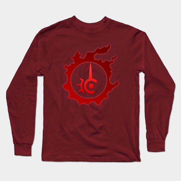 Red Mage Reborn Long Sleeve T-Shirt by stoicroy